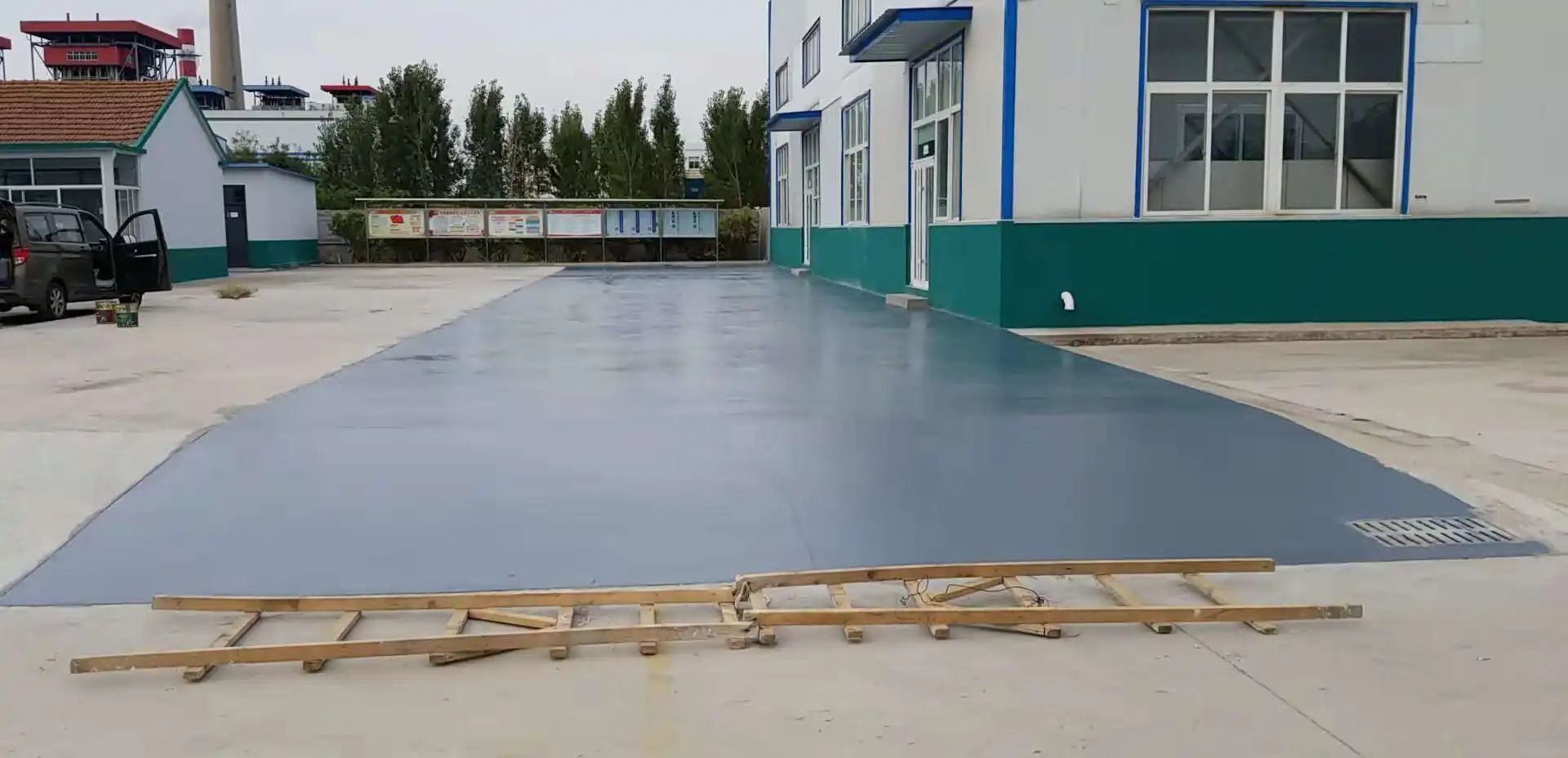 岳阳车间厂房地坪漆修补翻新